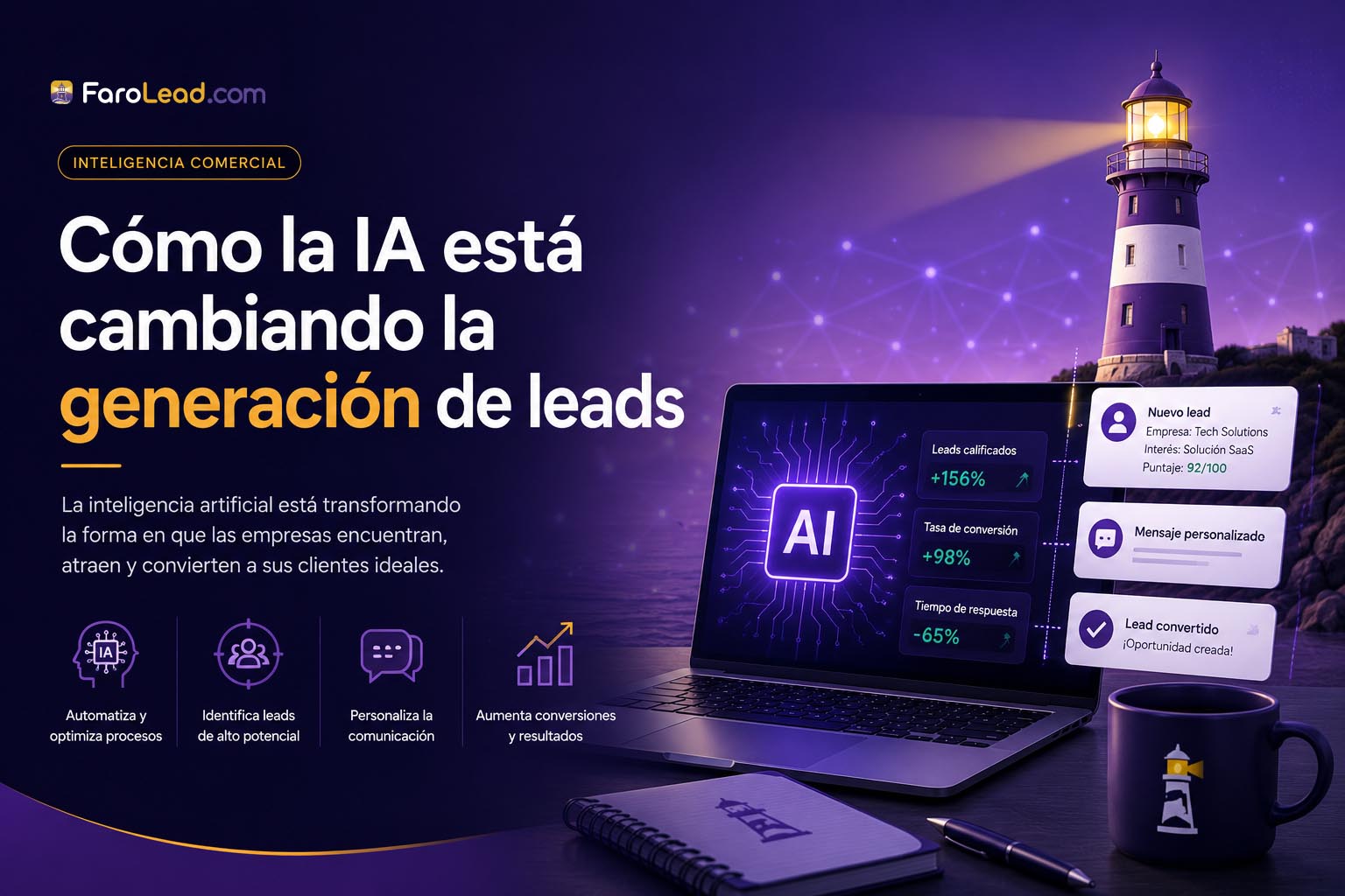 Como la inteligencia artificial esta cambiando la generacion de leads