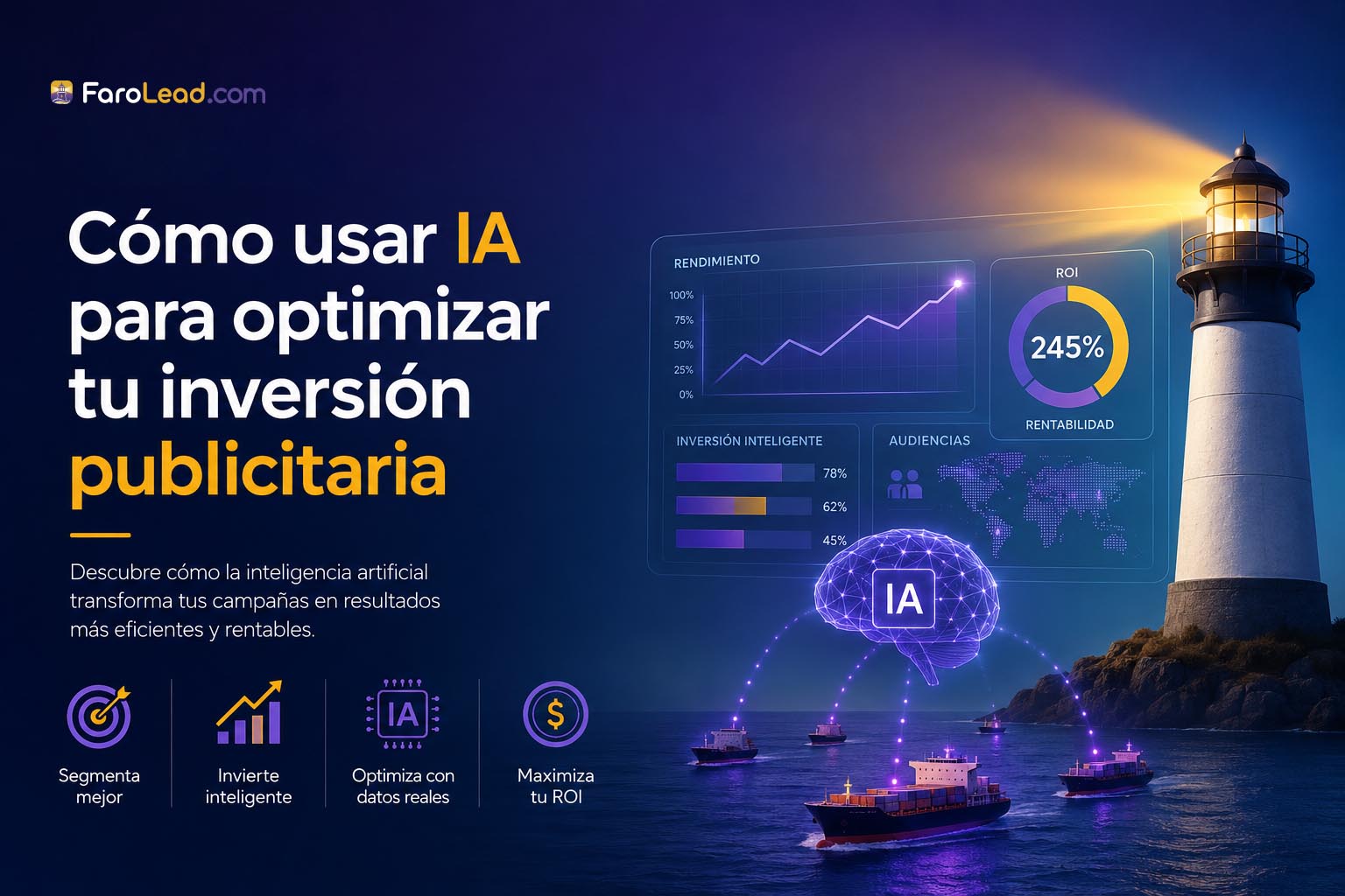 Como usar IA para optimizar tu inversion publicitaria