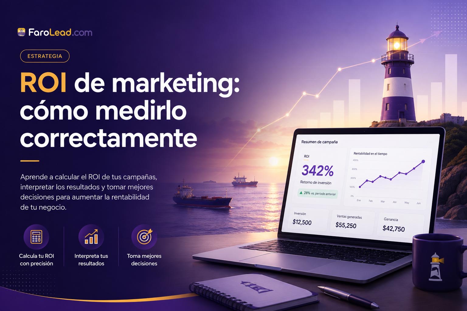 ROI de marketing: como medirlo correctamente (con ayuda de IA)